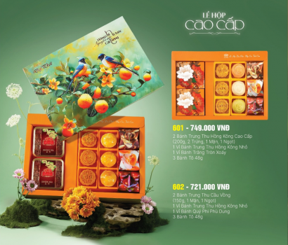 LỄ HỘP CAO CẤP 602  Sang Trọng, Tinh Tế Cho Mùa Đoàn Viên