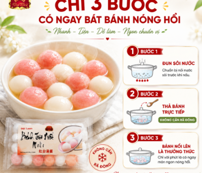 BÁNH TRÔI NƯỚC MINI