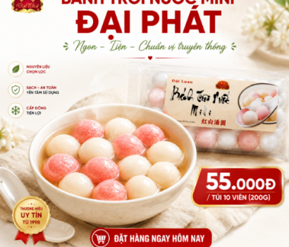 BÁNH TRÔI NƯỚC MINI