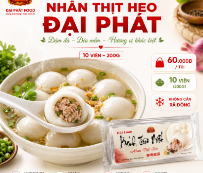 BÁNH TRÔI NƯỚC NHÂN THỊT HEO ĐẠI PHÁT
