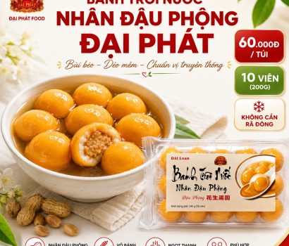 BÁNH TRÔI NƯỚC NHÂN ĐẬU PHỘNG
