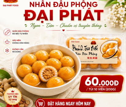 BÁNH TRÔI NƯỚC NHÂN ĐẬU PHỘNG