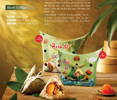 Bánh Ú Đại Phát Mặn Hộp 6 cái