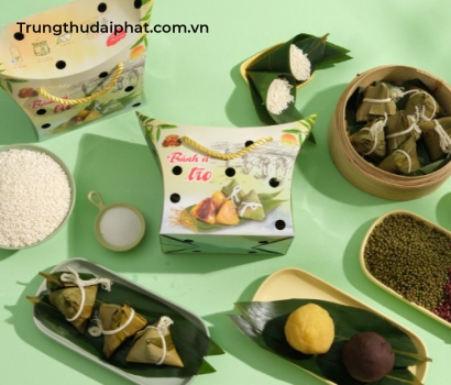 Bánh Ú Tro Đậu Đỏ (12 cái/hộp)